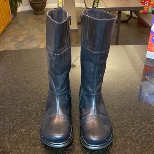 Doc marten black boots, size 10